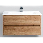 Тумба с раковиной BelBagno Kraft KRAFT-900-2C-SO-RNN 90 rovere nebrasca nature