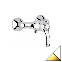 Смеситель Emmevi Harmony 22002BO для душа, белый/золото Смеситель Emmevi Harmony 22002BO для душа, белый/золото