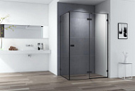 Душевой уголок Cezares Bellagio BELLAGIO-AH-1-120/100-C-NERO прозрачный/черный