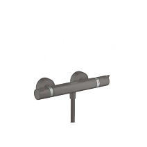 Термостат Hansgrohe Ecostat 13116340 для душа, шлифованный черный хром Термостат Hansgrohe Ecostat 13116340 для душа, шлифованный черный хром