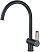 Смеситель Paffoni Ringo RIN180NO для кухонной мойки, черный матовый