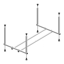 Каркас для ванны Timo Ritta KT12 120x70 белый Каркас для ванны Timo Ritta KT12 120x70 белый