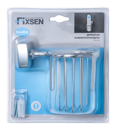 Держатель освежителя воздуха Fixsen Kvadro FX-61314 хром