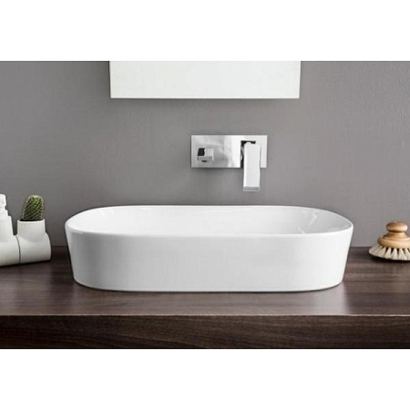 Раковина ArtCeram Ghost GHL002 01;00 65 белый глянцевый