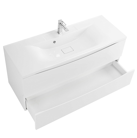 Тумба с раковиной BelBagno Marino MARINO-1200-2C-SO-BO-P 120 bianco opaco