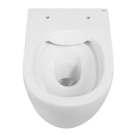 Унитаз подвесной ABBER Bequem AC1104 безободковый, белый
