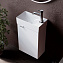Тумба с раковиной Sancos Mini MN35WR белый глянцевый - фото 5