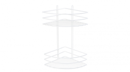 Полка угловая двойная Fixsen FX-710W-2 белый