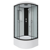 Душевая кабина Niagara Classic NG-6708-14 90x90x215 стекло прозрачное/профиль черный Душевая кабина Niagara Classic NG-6708-14 90x90x215 стекло прозрачное/профиль черный