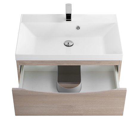 Тумба с раковиной BelBagno Marino MARINO-600-2C-SO-RG-P 60 rovere grigio