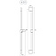 Душевая штанга Ravak 974.10WV X07P691 белый вельвет - фото 3