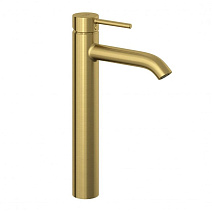 Смеситель Kludi Bozz 38286N076 для раковины, золото брашированное Смеситель Kludi Bozz 38286N076 для раковины, золото брашированное