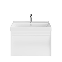 Тумба с раковиной Kerama Marazzi Modula MO.70.1+1\WHT 70 1 ящик, белый глянцевый