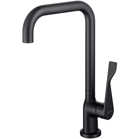 Смеситель Aquatek AQ1083MB для кухонной мойки, черный матовый