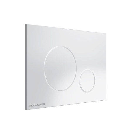 Кнопка смыва Kerama Marazzi M670KM белый глянцевый
