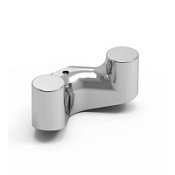 Крючок Koin Cut CUT012 двойной, хром