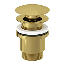 Донный клапан Kludi 10426N0-00 для раковины, золото брашированное