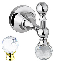 Крючок Cezares Olimp OLIMP-HK-03/24-Sw золото/сваровски