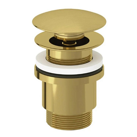 Донный клапан Kludi 10426N0-00 для раковины, золото брашированное