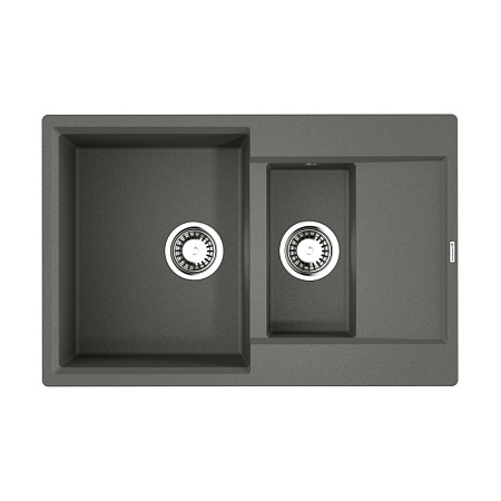 Кухонная мойка Omoikiri Daisen 78-2T-PL 78x51x23 платина