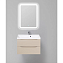 Тумба с раковиной BelBagno Marino MARINO-700-2C-SO-CO-P 70 crema opaco - фото 2