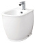 Биде напольное ArtCeram Azuley AZB002 01;00 белый глянцевый