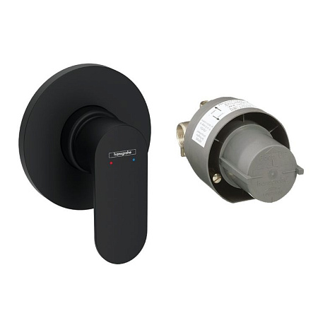 Смеситель Hansgrohe Rebris S 72648670 для душа, черный матовый