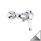 Смеситель Emmevi Tiffany 6002BC для душа, белый/хром