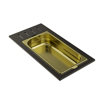 Контейнер Omoikiri DC-01-1-LG светлое золото Контейнер Omoikiri DC-01-1-LG светлое золото