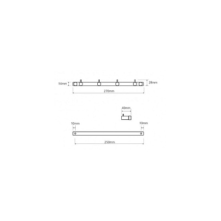 Крючок Bemeta Neo 104606105 четверной