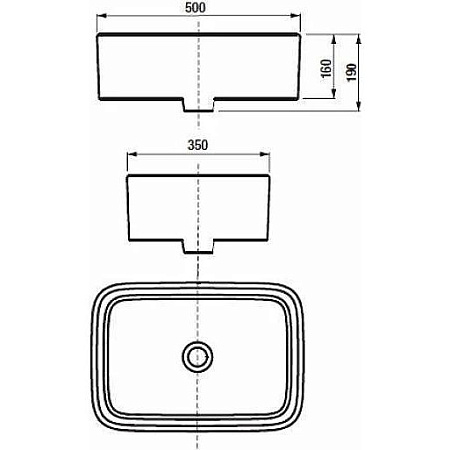 Раковина Roca Mila 32700B000 50*35 белый