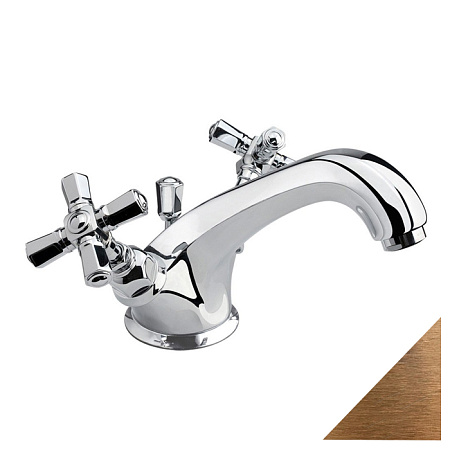 Смеситель Nicolazzi Tiede 1932BZ45 для раковины, бронза