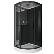 Душевая кабина Grossman GR260 100х100 см черный Душевая кабина Grossman GR260 100х100 см черный
