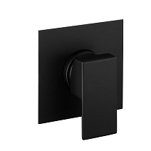 Смеситель Palazzani Qadra 58217638 для душа, черный матовый