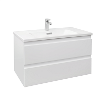 Тумба с раковиной Jacob Delafon Madeleine EB2053-J51 80 белый матовый