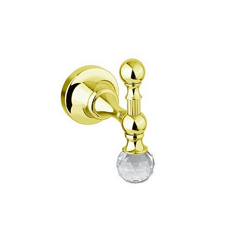 Крючок Cezares Olimp OLIMP-HK-03/24-Sw золото/сваровски