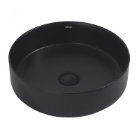 Раковина накладная ABBER Bequem AC2109MB черный матовый