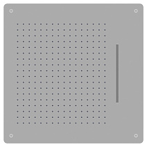 Верхний душ RGW Shower Panels 21140274-01 хром