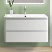 Тумба под раковину BelBagno Albano ALBANO-900-2C-SO-BL 90 подвесная, Bianco Lucido