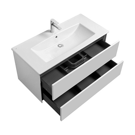 Тумба под раковину Aquaton Сохо 1A258201AJ010 100 белый