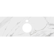 Столешница Kerama Marazzi Plaza Classic Монте Тиберио PL1.SG507120R\120 120 см белый мрамор