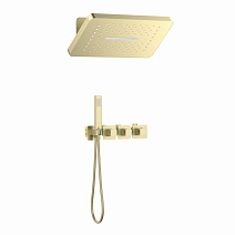 Душевой комплект Timo Petruma SX-5249/17SM золото матовое Душевой комплект Timo Petruma SX-5249/17SM золото матовое