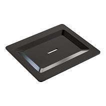 Мыльница Boheme Space 10966-SGM-SOAP для полки, оружейная сталь глянцевая Мыльница Boheme Space 10966-SGM-SOAP для полки, оружейная сталь глянцевая