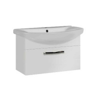 Тумба с раковиной Aquaton Ария 1A141701AA010 80 белый