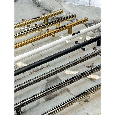 Полотенцесушитель электрический Boheme Uno 726-NB 150х12 никель брашированный