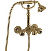 Смеситель Emmevi The One 98011SWNEBR для ванны с душем, бронза