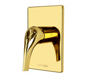 Смеситель WasserKRAFT Sauer 7151 для душа, глянцевое золото