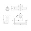 Держатель туалетной бумаги Villeroy & Boch Elements Striking TVA15201400061 - фото 2