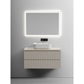 Мебель для ванной со столешницей Sancos Snob T 100 SNT100CE+TT100A2 Beige Soft/Kreman