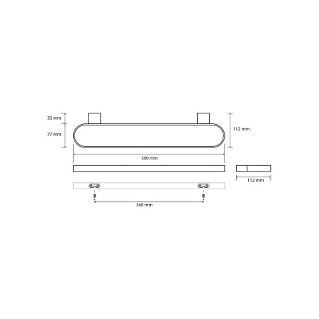 Полотенцедержатель Bemeta Organic 157104401 50